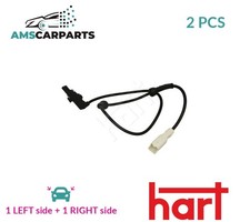 ABS WHEEL SPEED SENSOR PAIR REAR 525 397 HART 2PCS NEW OE REPLACEMENT