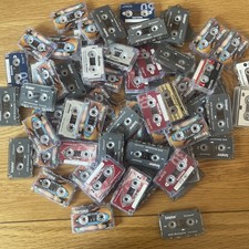 Large bundle Philips LFH0005 0007 Dictation Mini Cassette tapes 30 and 60 min