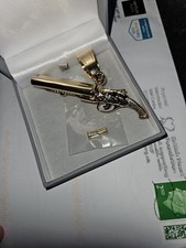 Gold Filled Shotgun Pendant