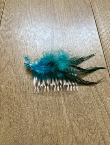 Turquoise blue feather - turquoise,