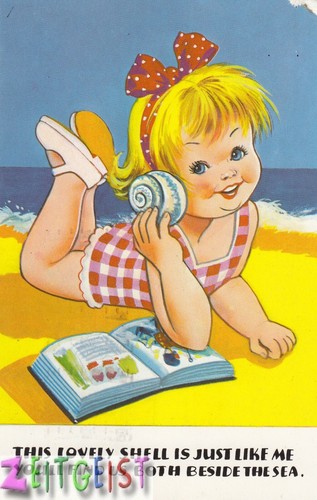 Two cartoon girls - girls,, rhyming