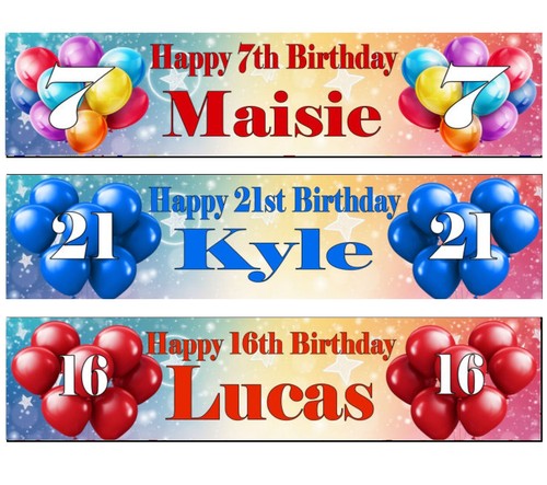 4ft personalised banner - 4ft,