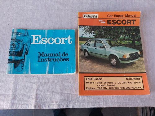 Old autodata escort car - old, repair
