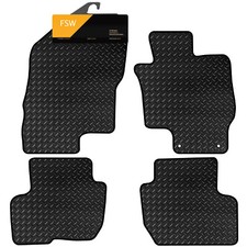 Fits Mitsubishi Outlander MK3 PHEV 2014-On 3MM Rubber Heavy Duty Car Floor Mats