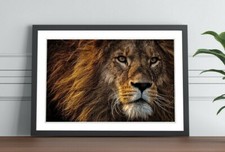 LION HEAD STRENGTH COURAGE