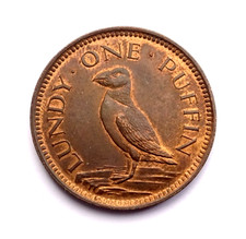 Lundy Island - Martin Coles Harman - 1929 - One Puffin