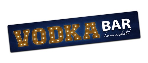 Vodka bar runner - bar, mat