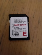Genuine NISSAN sat nav sd card