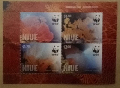 Niue 2012 wwf giant sea - niue, 2012.