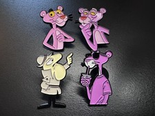 4 x Pink Panther Enamel Pin
