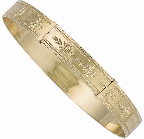 Ladies solid 9ct yellow gold - solid,