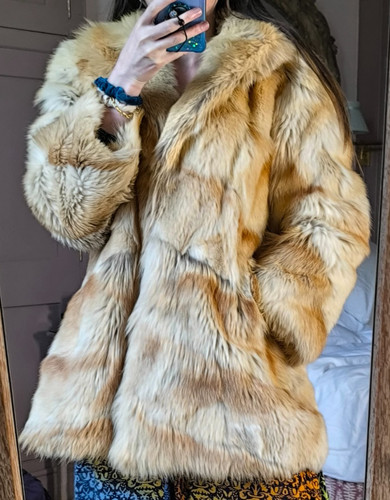Glamorous real fox fur - fox, vintage