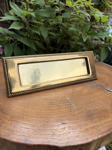 Vintage solid brass georgian - vintage,