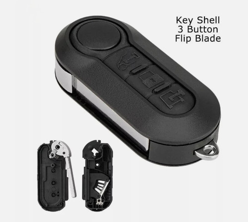 Button remote flip key - key, fob