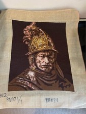 Vintage completed tapestry