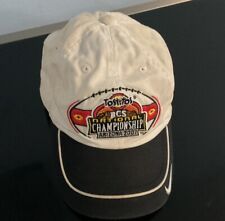 Tostitos BCS National Championship Arizona 2007 White Black Nike Baseball Cap 