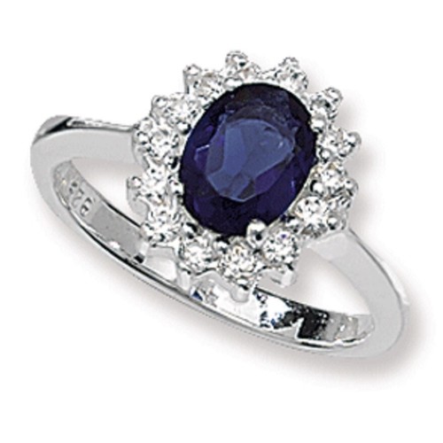 Sterling silver blue - sterling,