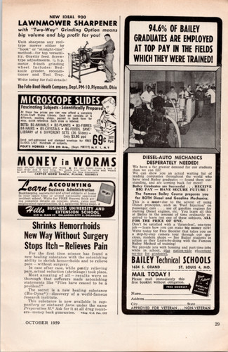 1959 bailey technical schools - bailey,