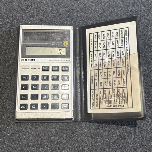 Casio 804 vintage - casio, sl-804