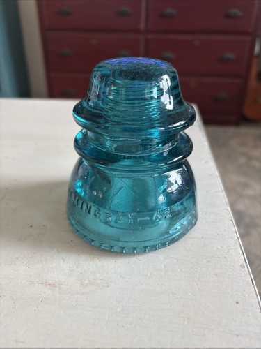 Vtg hemingray aqua blue - aqua,