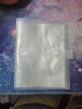 Jewelry Book with Dustproof Storage Bag Transparent Earrings Organizer