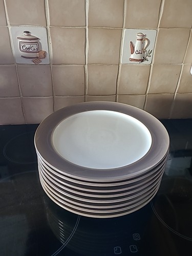 Denby truffle dinner plate - denby,