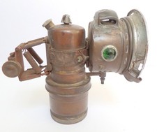 H.V Miller GPO Carbide Lamp Cycle/Motorcycle Broad Arrow Stamp