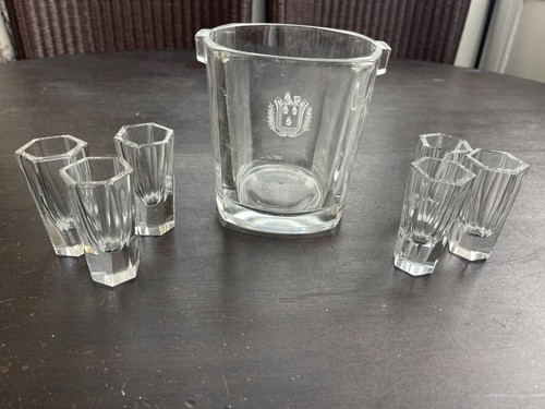 Vintage heavy crystal glass - heavy,