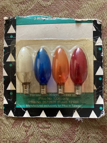 Pifco colours bulbs - colours, x