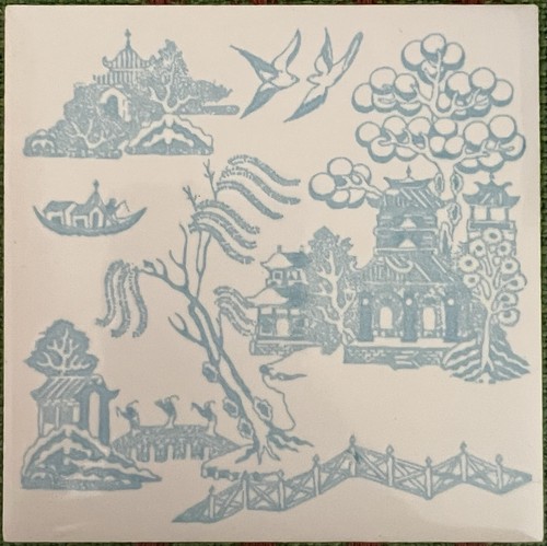Willow pattern retro - willow,