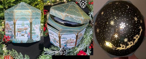 Octagon snowy christmas - octagon,