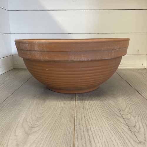 Large vintage terracotta pot - vintage,