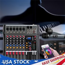 6 Channel Bluetooth USB Mixing