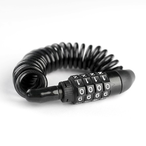 Bike lock retractable bicycle - bike,