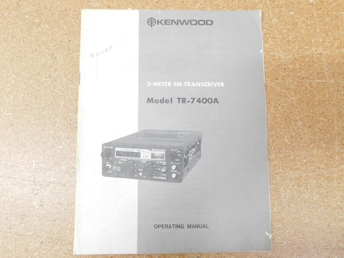 Kenwood 7400a ham - tr-7400a,