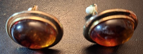 Charming vintage earrings faux - vintage,