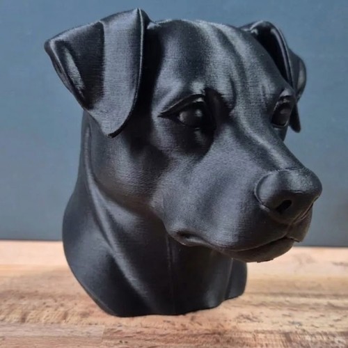 Patterdale terrier bust - patterdale,