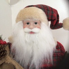 Large Luxury Freestanding Santa/Father Christmas Decoration 46cm