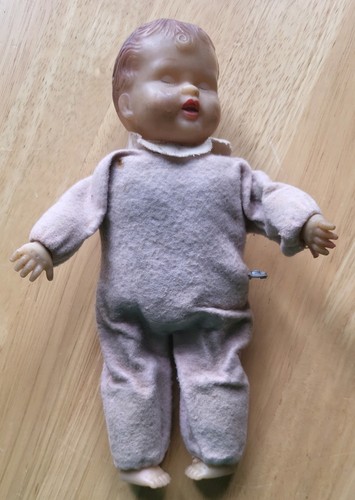 Vintage windup moving baby boy - vintage,