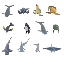 12Pcs Simulation  Marine