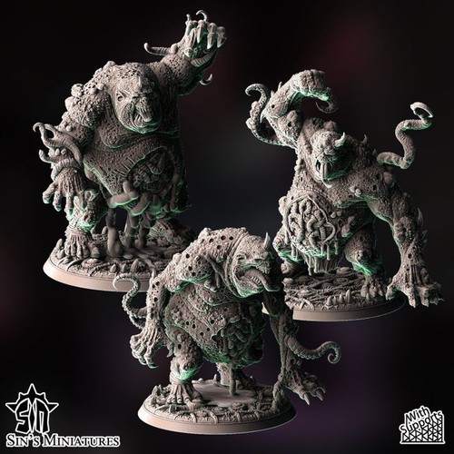 Plague ogre unit - unit, (3