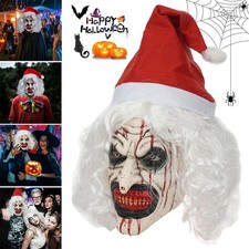 Scary Latex Clown Mask Horror