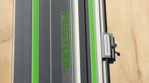 Festool track saw - rail, hold