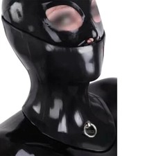 Latex Corset Collar Neck