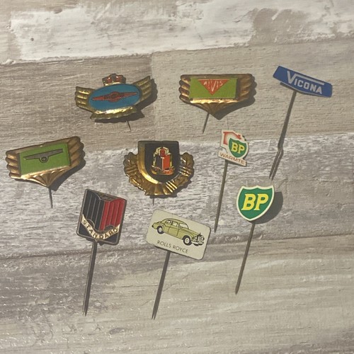 Vintage car logo stick - 9x,