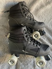 Roces Kolossal Black Roller Skates UK 7 - Brand New - Never Used