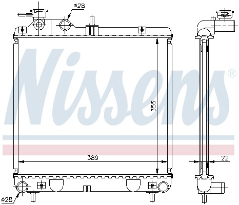 Radiator engine cooling - engine,
