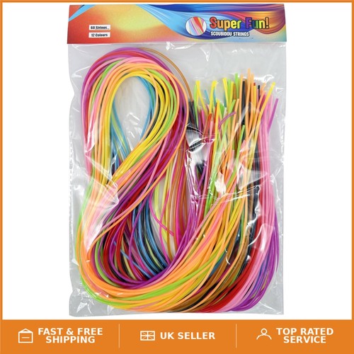 Multicolor scoubidou strings - multicolor,