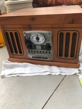 Neostar Music Centre with record player, Brown