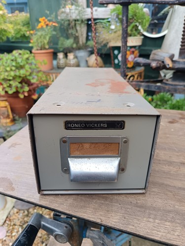 Vintage roneo vickers grey - vintage,